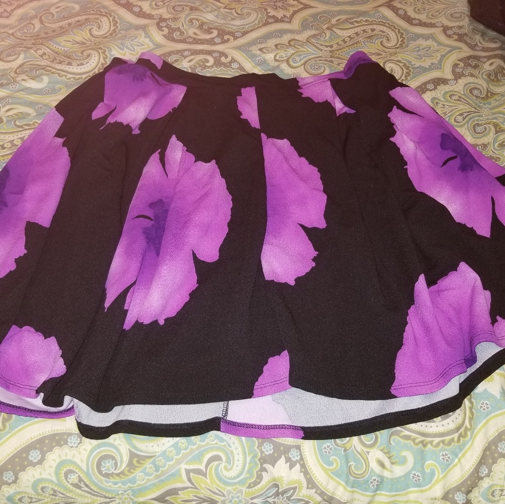 Ashley Stewart Size 24 skirt purple